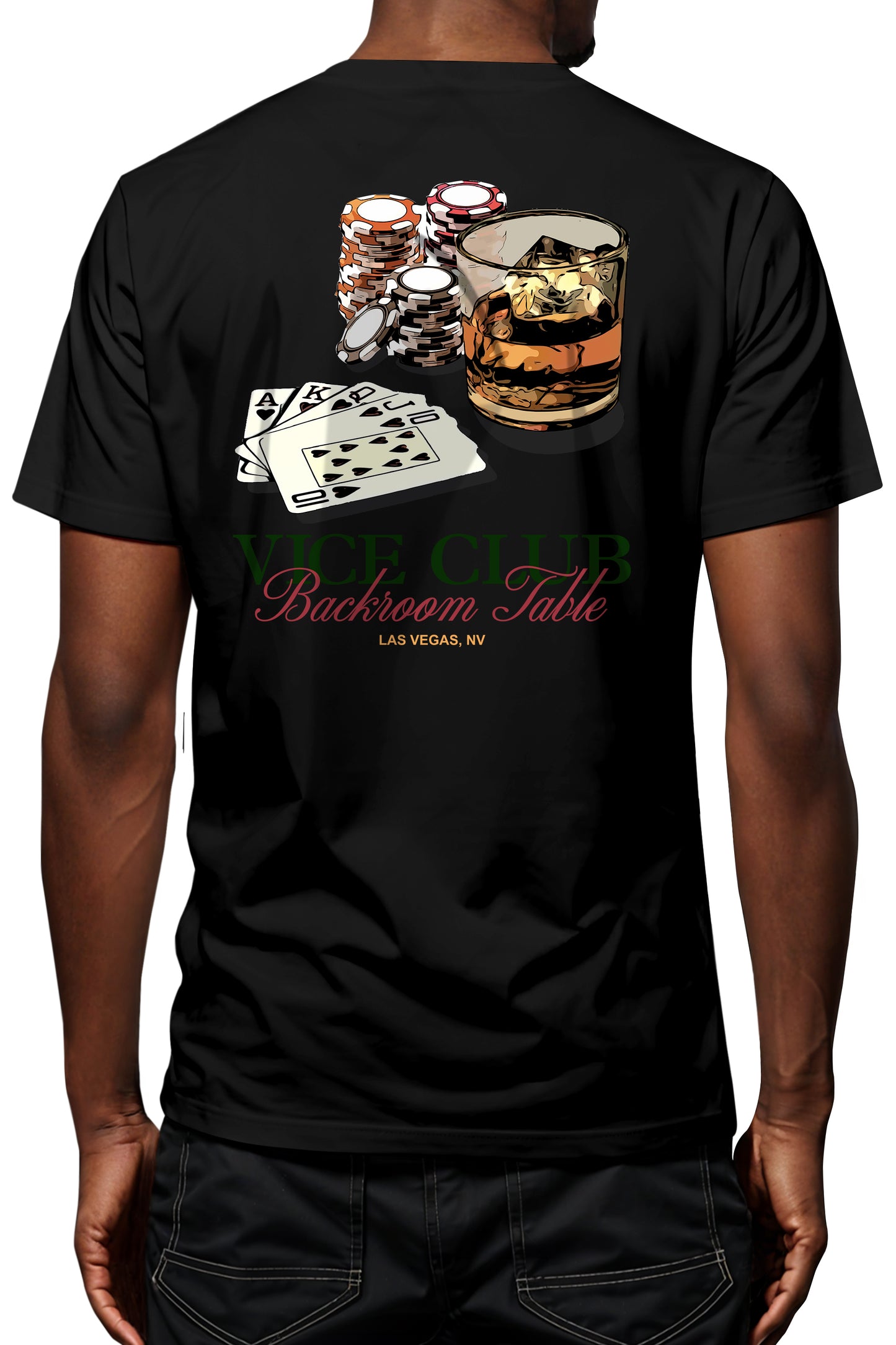 Backroom Table T-Shirt - Black