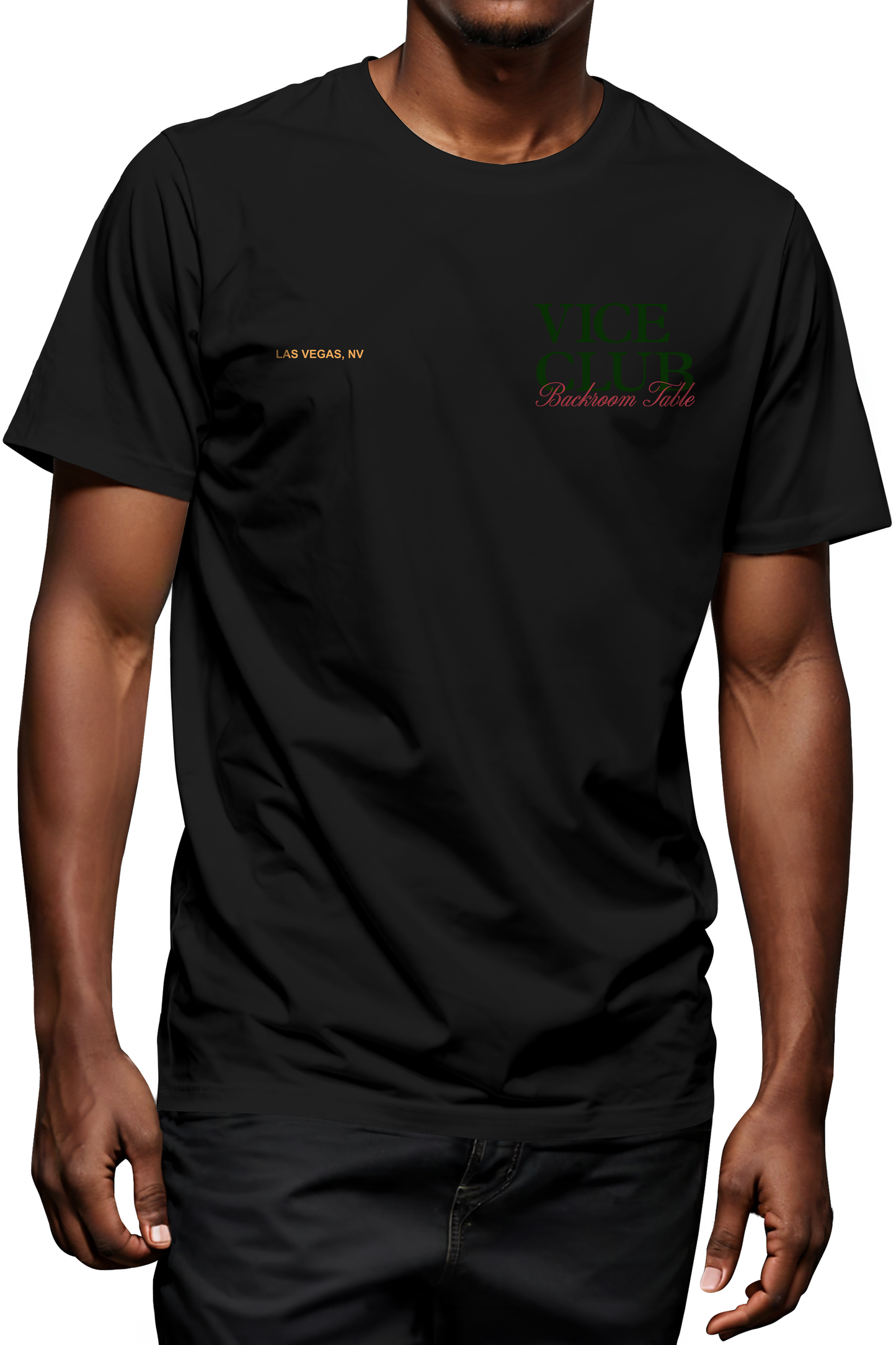 Backroom Table T-Shirt - Black