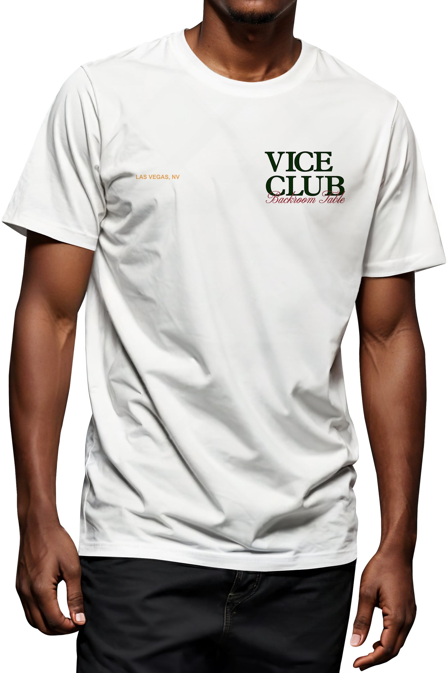 Backroom Table T-Shirt - White