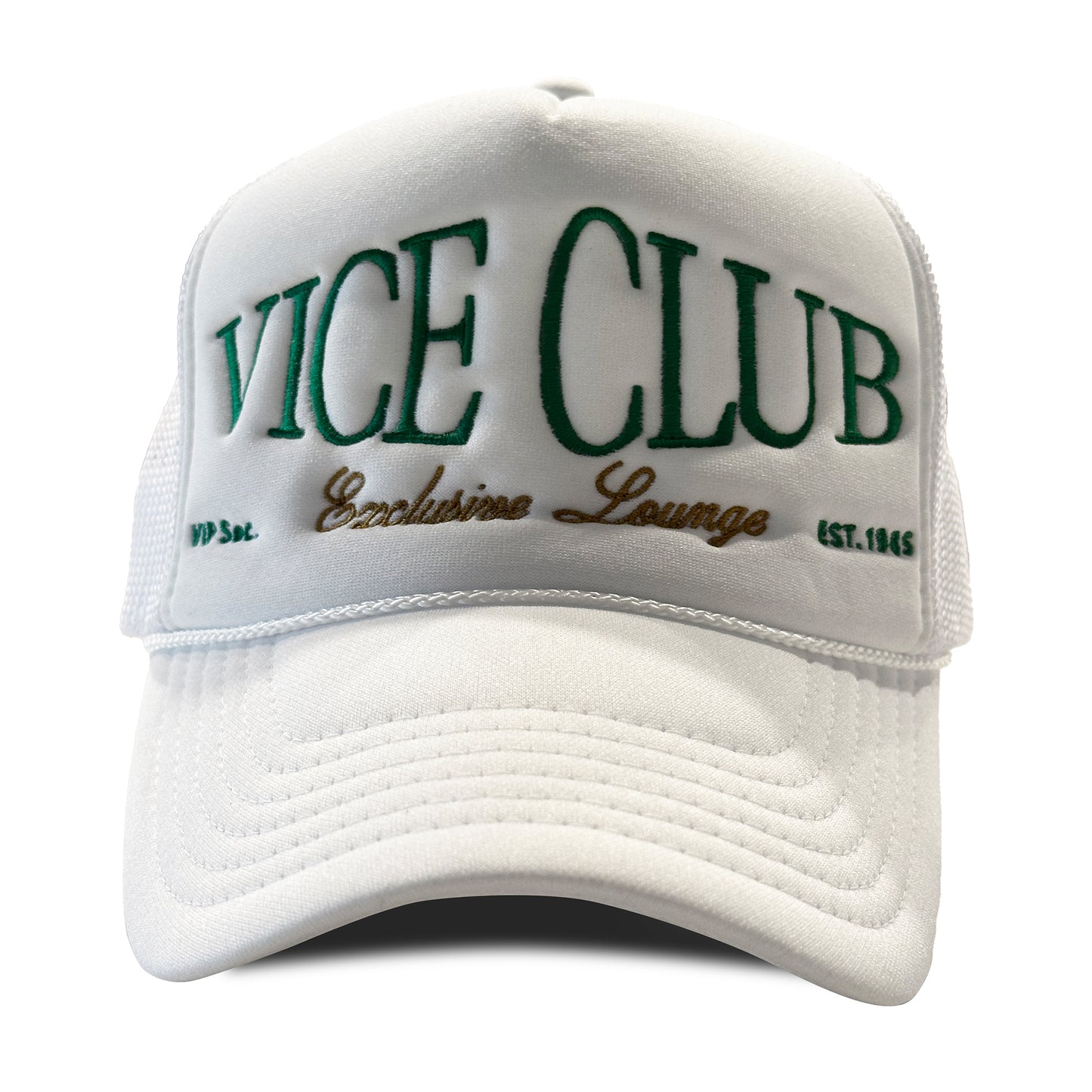 The Exclusive Lounge Hat - White