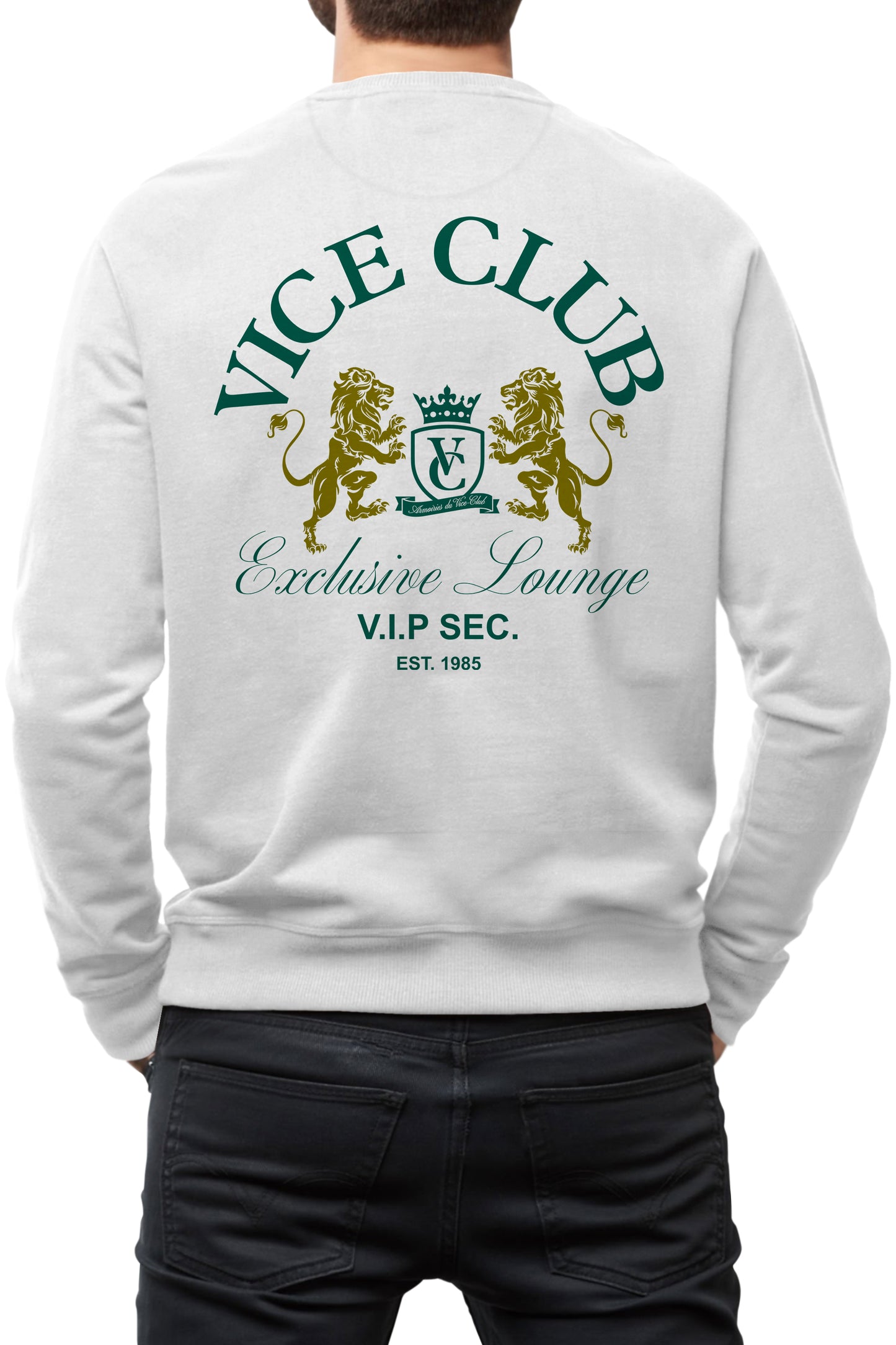 Coat of Arms - Exclusive Lounge Sweatshirt - White