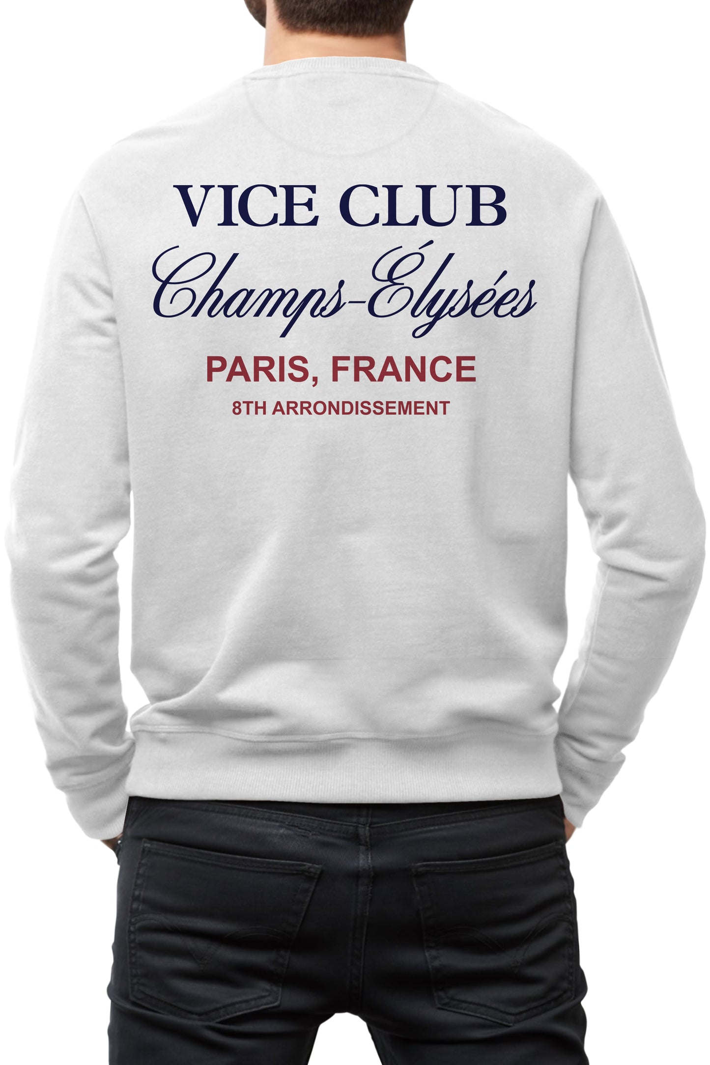 The Champs-Élysées Sweatshirt - White