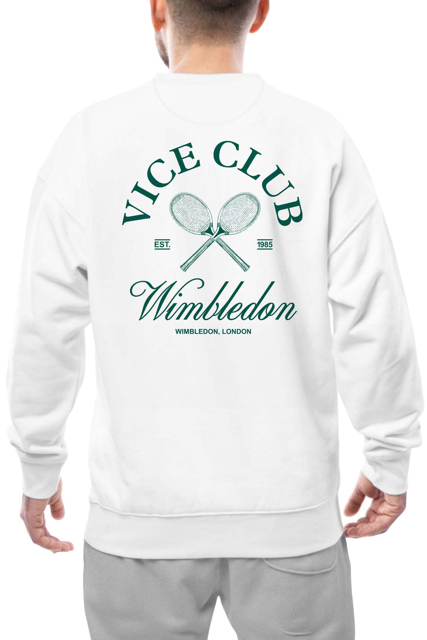 Wimbledon Sweatshirt - White