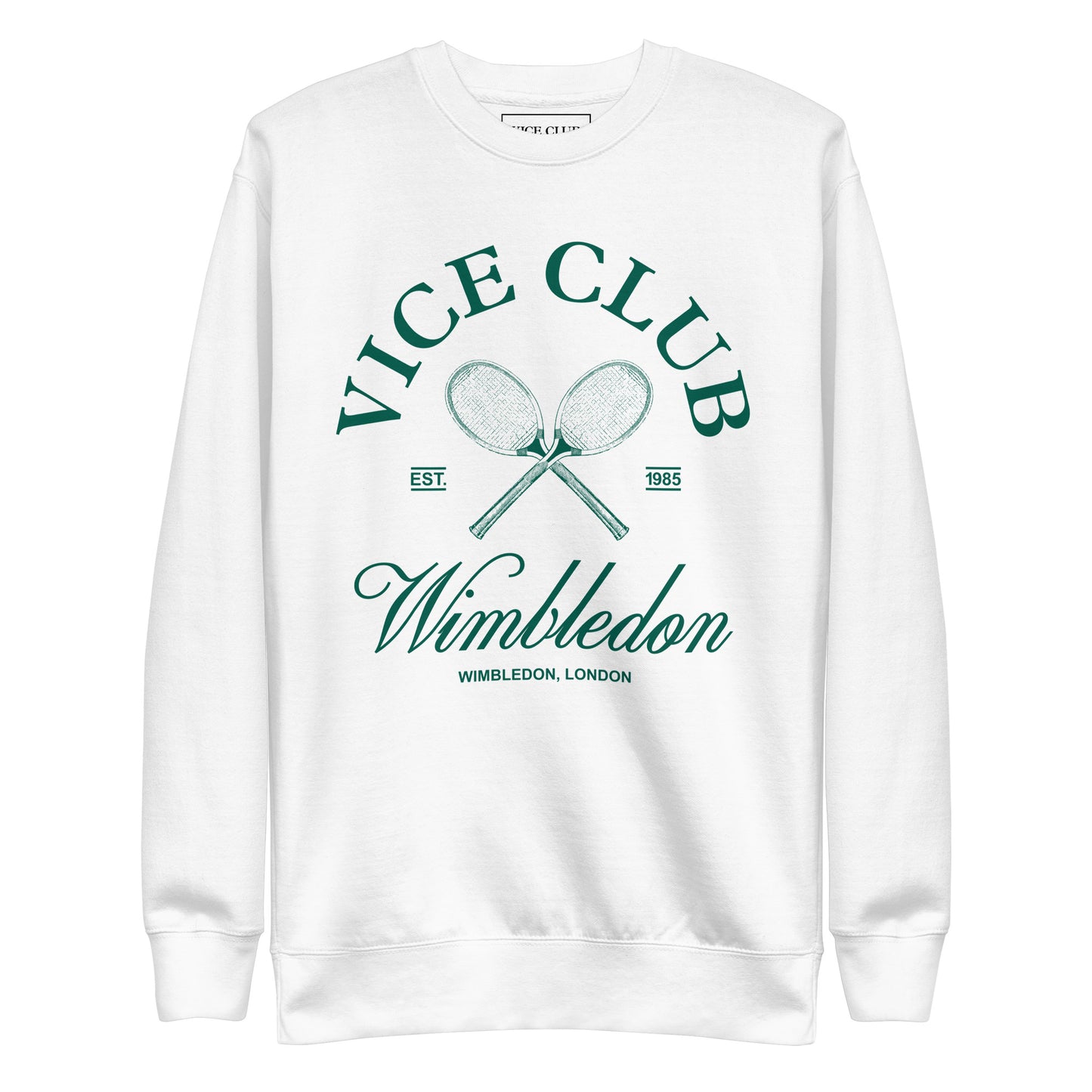 Wimbledon Sweatshirt - White