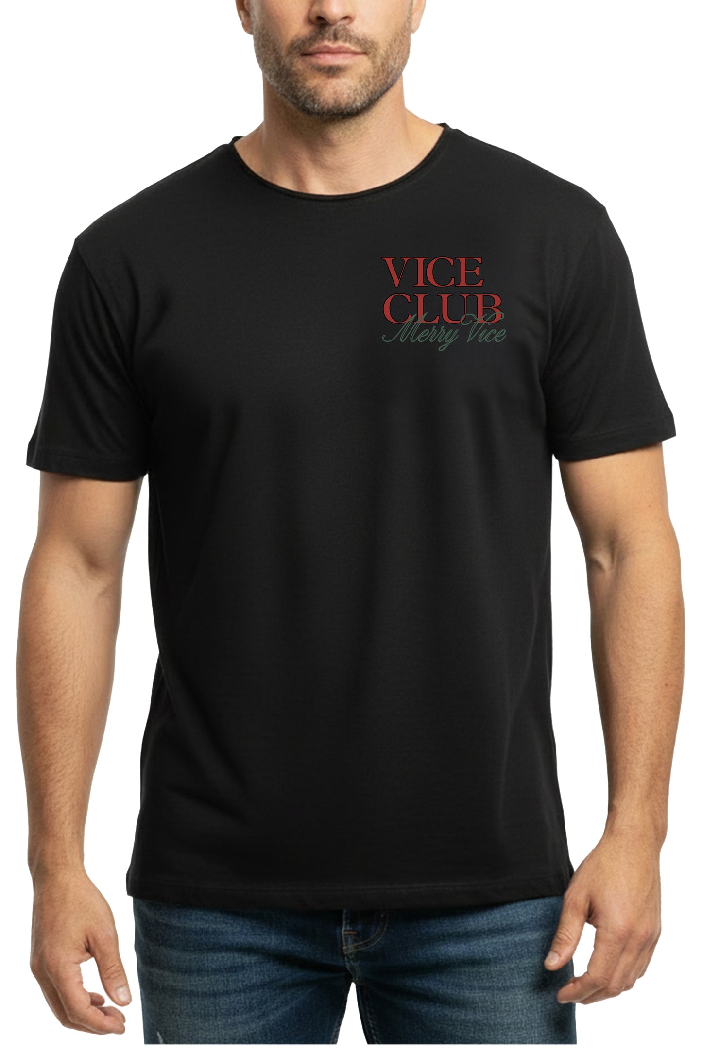 The Crimson Classic - Merry Vice T-Shirt - Black