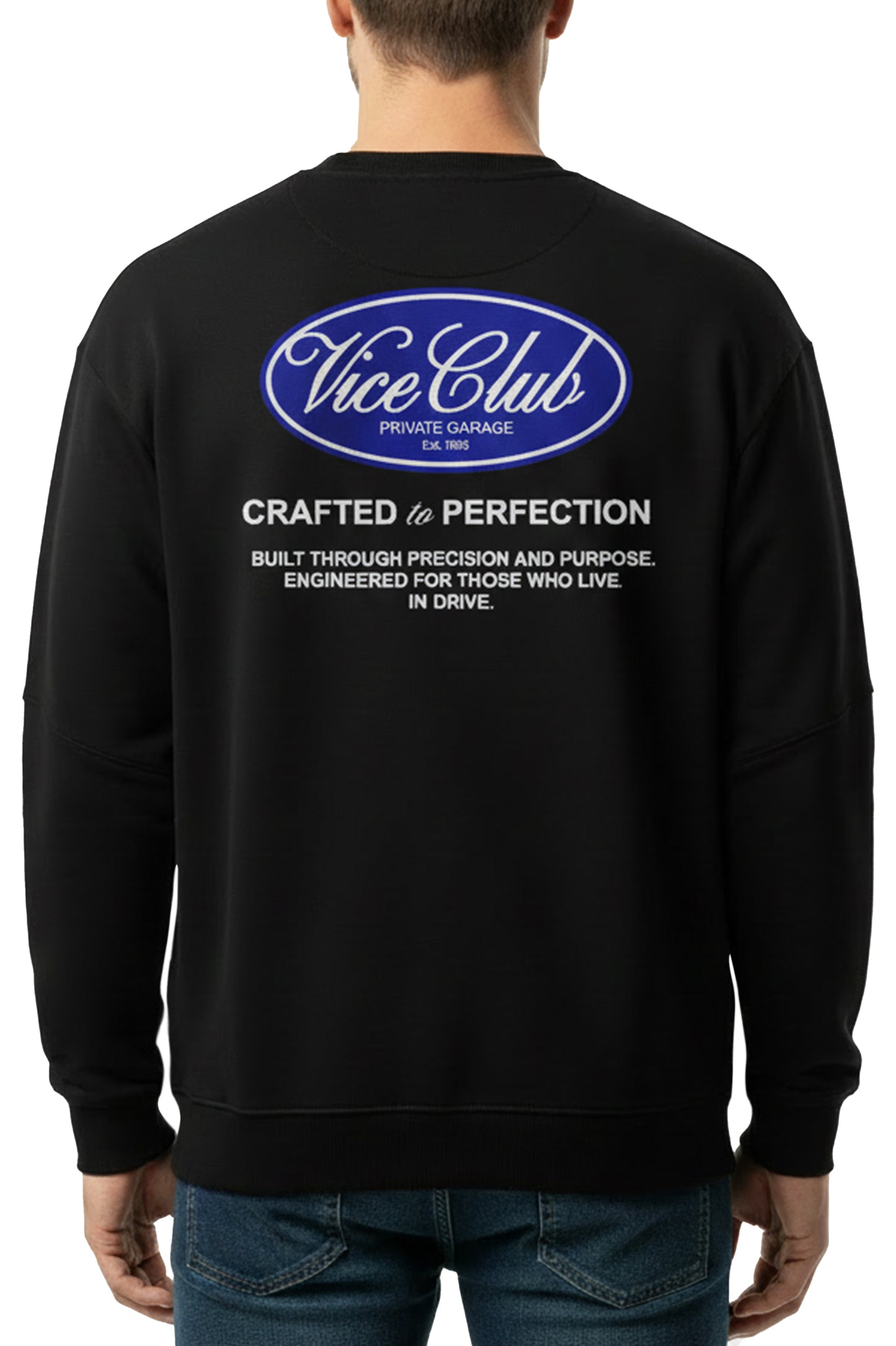 Vice Club Patch - Private Garage Sweatshirt