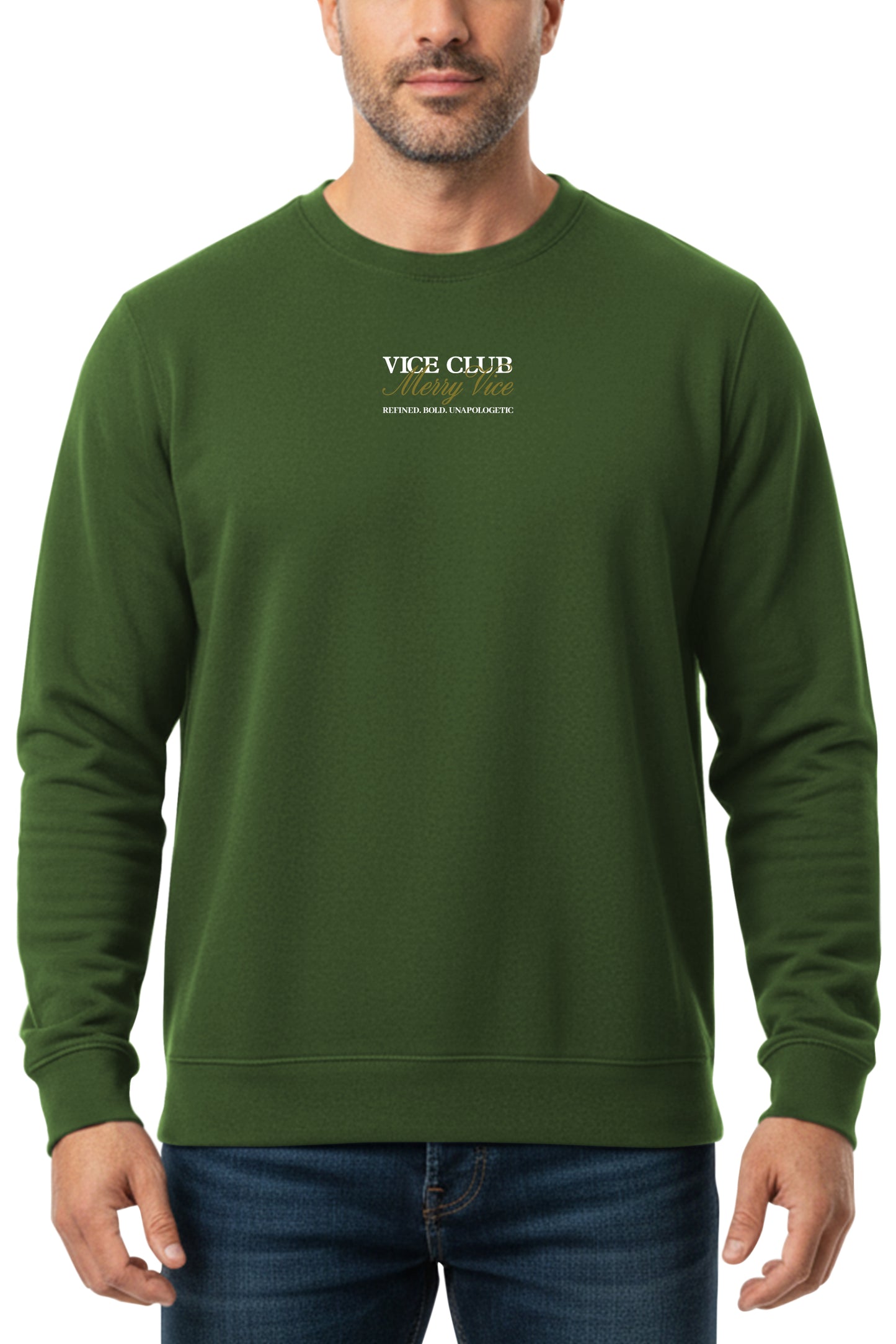 After Hours - Merry Vice Sweatshirt - Forest Green