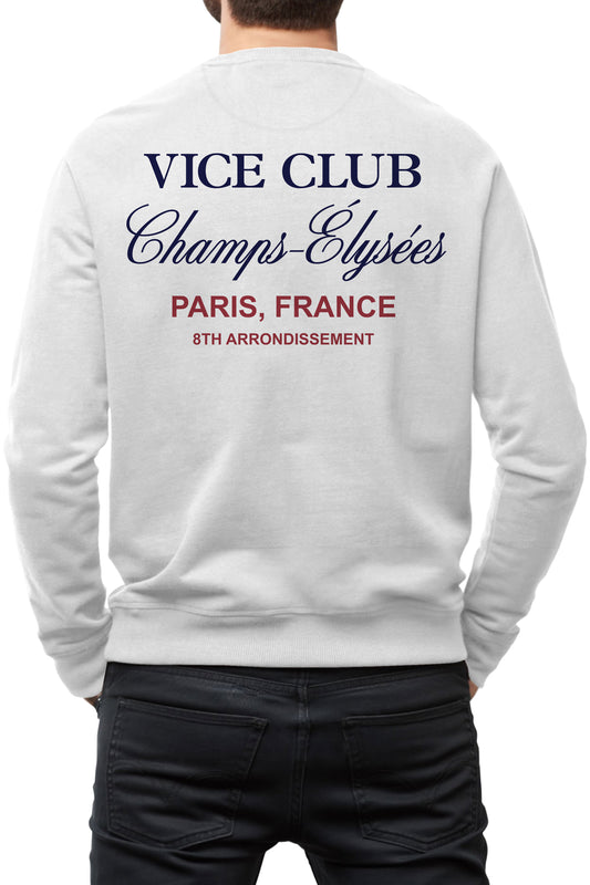 The Champs-Élysées Sweatshirt - White